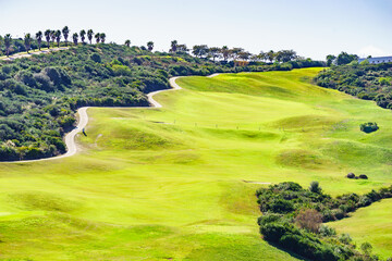 Golf course in Spain