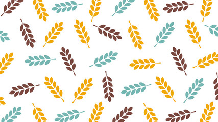 Oat pattern wallpaper. oat symbol. free space for text. rice sign. Rice pattern wallpaper.