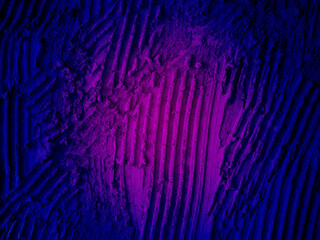 Abstract Blue Magenta cement background.