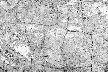 Texture of a concrete wall with cracks and scratches which can be used as a background