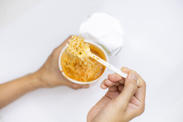 Instant food Mama, Tom Yum flavor, instant instant noodles cup