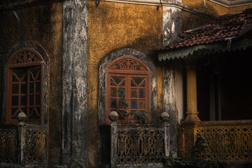 Fototapeta na wymiar Old house in Goa, India