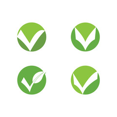 Obraz premium Set V Letter Logo Template