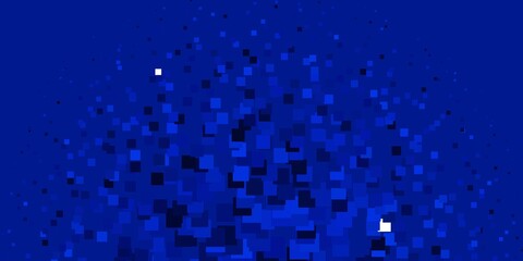 Light BLUE vector layout with lines, rectangles. Rectangles with colorful gradient on abstract background. Modern template for your landing page.