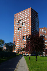 modern office building