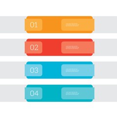 Fototapeta premium Infographic template