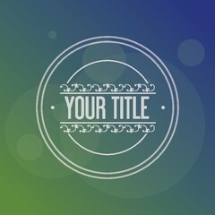 Background with text space