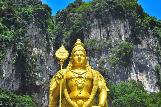 Golden Buddha Statue In Thiland