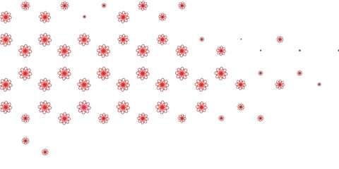 Light Pink, Red vector pattern with lines.