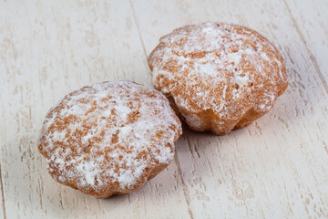 Delicious and sweet muffins