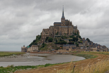Mont Saint michel w Normandii, Francja