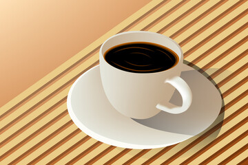 Coffee cup vector