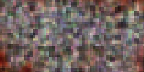 Light Red vector template with rectangles.