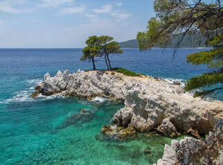 Amarantos rocks at Skopelos