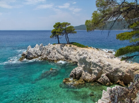 Amarantos rocks at Skopelos