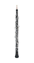 Oboe, Oboes Woodwinds Music Instrument Isolated on White background - obrazy, fototapety, plakaty
