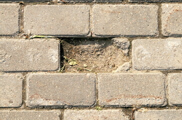 background paving slabs close up