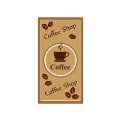 Promotion coffee vector design, Rewards coffee template design.