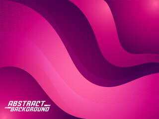Pink Abstract Wave Diagonal Line Background.