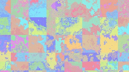 Imitation of a Datamoshing texture.