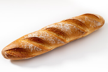 fresh delicious baguette for Breakfast