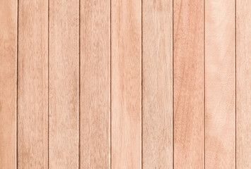 Fototapeta premium background and texture of decorative teak wood striped on surface wall