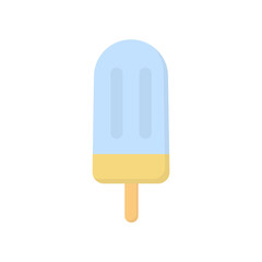 Ice cream icon simple design flat style