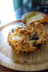 マフィン　手作り　マッシュルーム　20200529