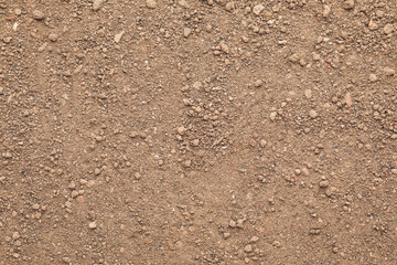 Texture of soil as background