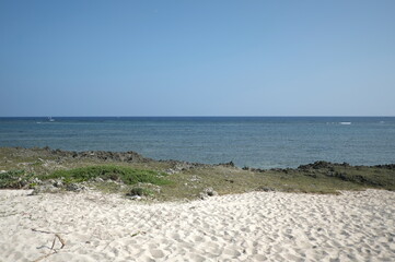 久高島　海