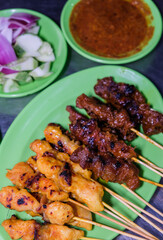 Satay aka BBQ Skewered Meat