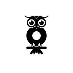 Owl Logo Icon Bird Design Animal O