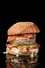 Burger With Vegetables