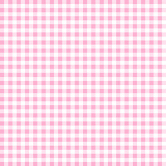 Pink and white pattern. Texture from squares for - plaid, tablecloths, clothes, shirts, dresses, paper and other textile products.