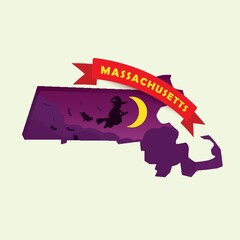 Massachusetts map