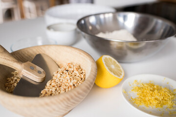 Zutaten für das Backen
