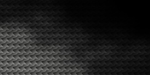 Dark Gray vector pattern in square style.
