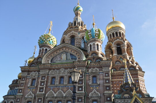 Saint-Pétersbourg Russie Cathédrale sur le Sang Versé