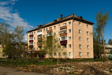 old building in the city