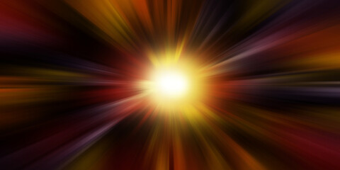 
High speed blur zoom effect abstract powerful future energy for background