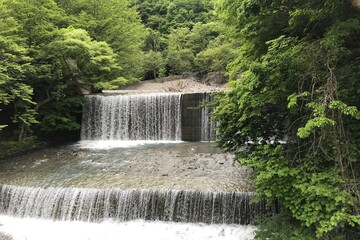 岐阜県青木川の滝