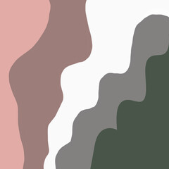 Poster from simple abstract figures.
