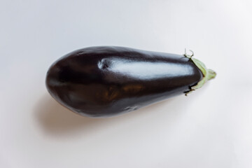 eggplant isolated on white background