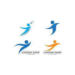 Healthy Life Logo template design
