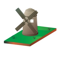 Isometric windmill