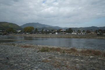 嵐山　川