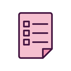 Paper icon vector design templates