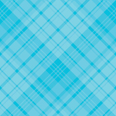 Seamless pattern in sky blue colors for plaid, fabric, textile, clothes, tablecloth and other things. Vector image. 2