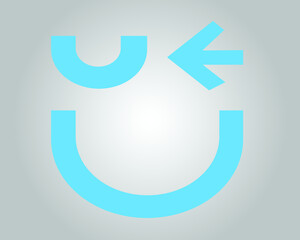 creative concept u logo designs