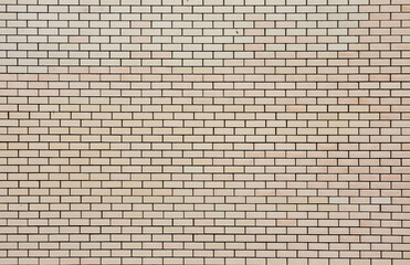 A large wall of many small bricks